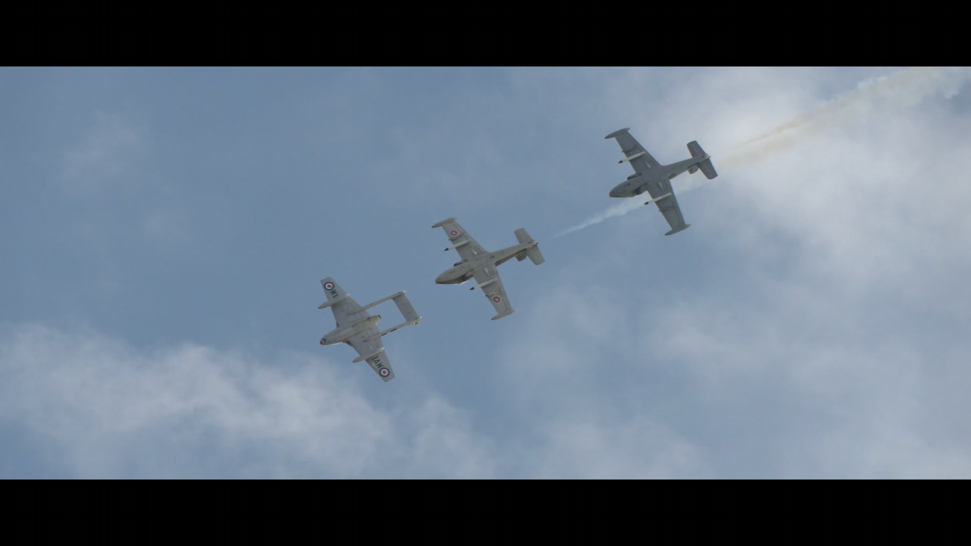 de Havilland Vampire & BAC Strikemaster Pair Formation